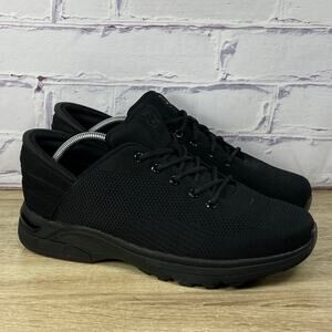 Zeba Hands Free Black Sneakers Men's Size 11.5 Slip On Walking Comfort Shoes